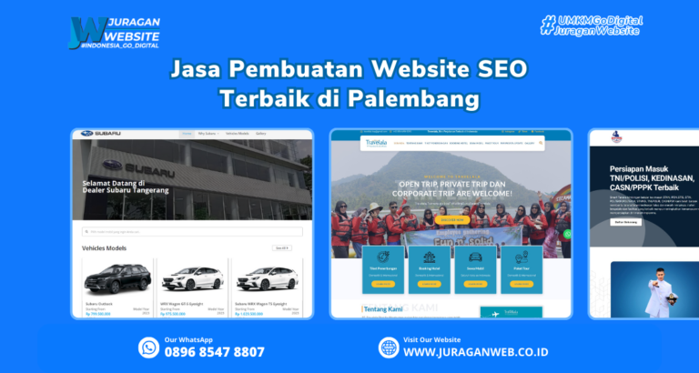 Jasa Website SEO Terbaik di Palembang