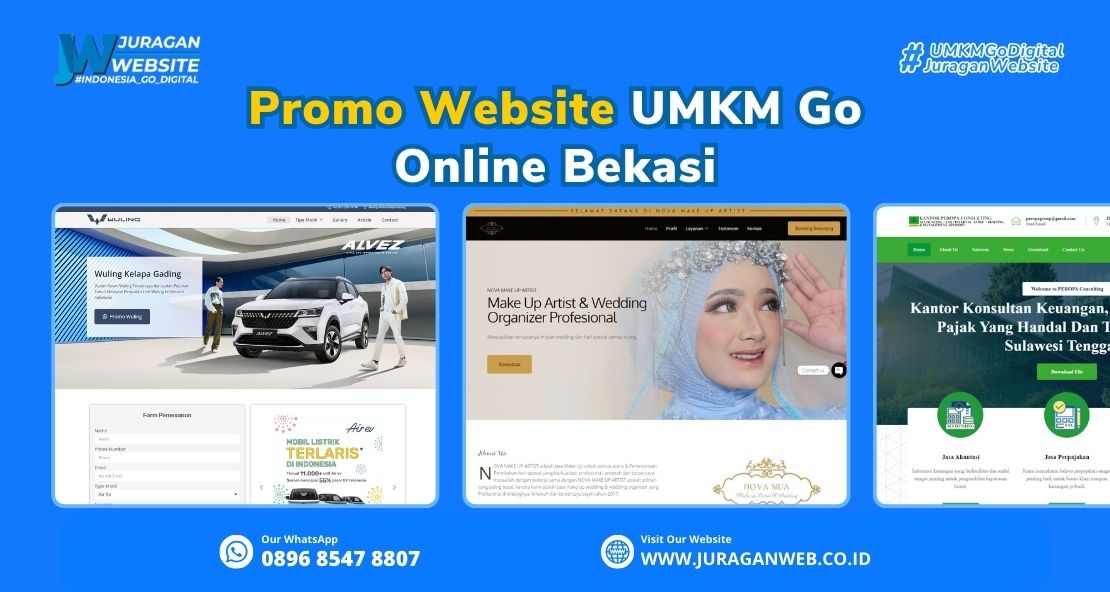 Promo Website UMKM Go Online Bekasi